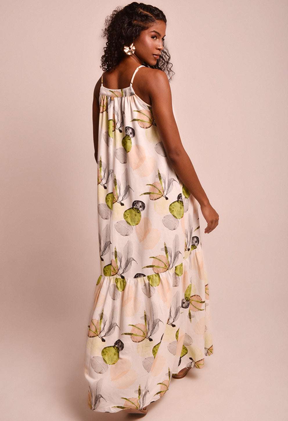 Vestido Lari Champanhe