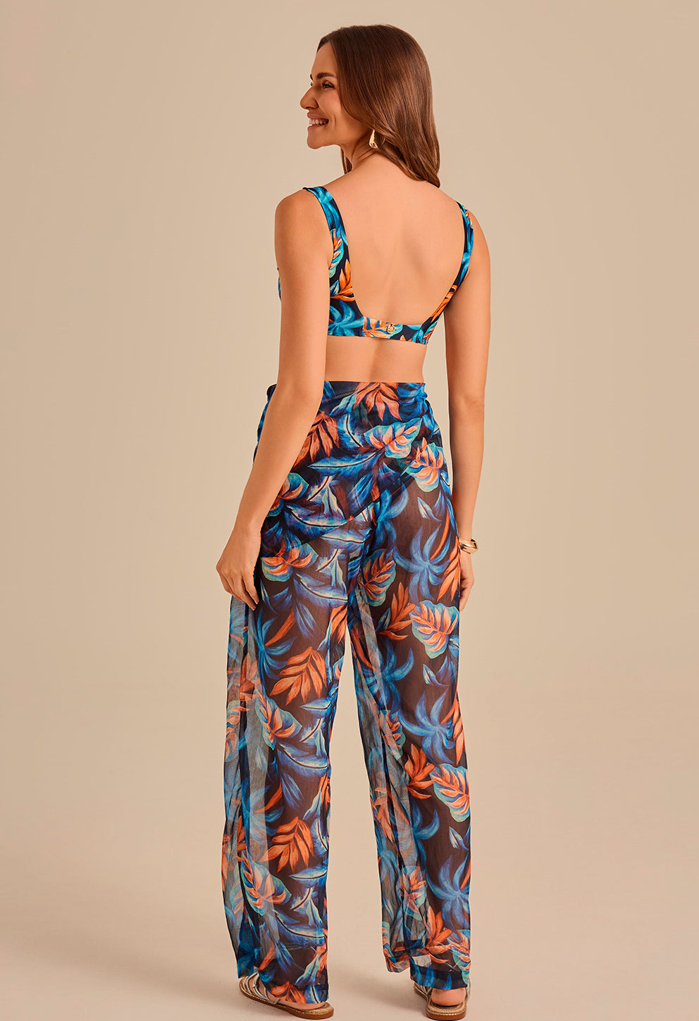 Calça Amarração Blues