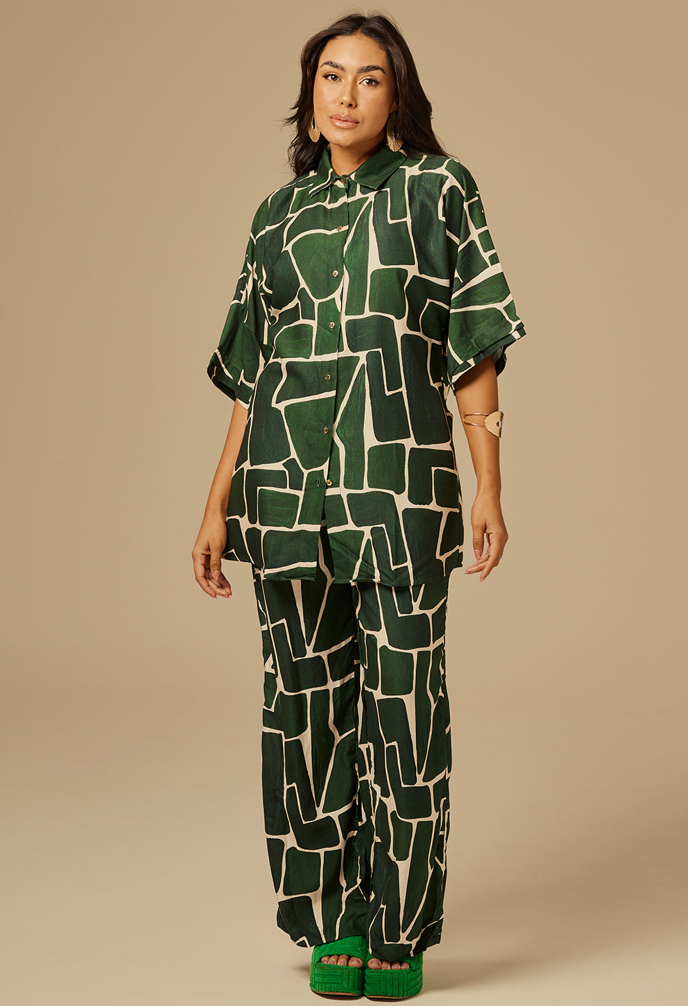Camisão Lúcia Mosaico