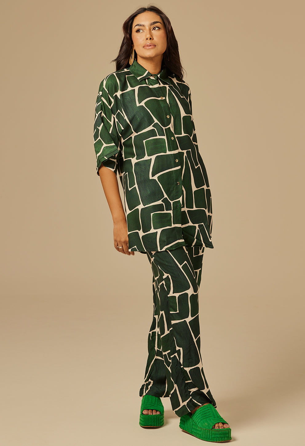 Camisão Lúcia Mosaico