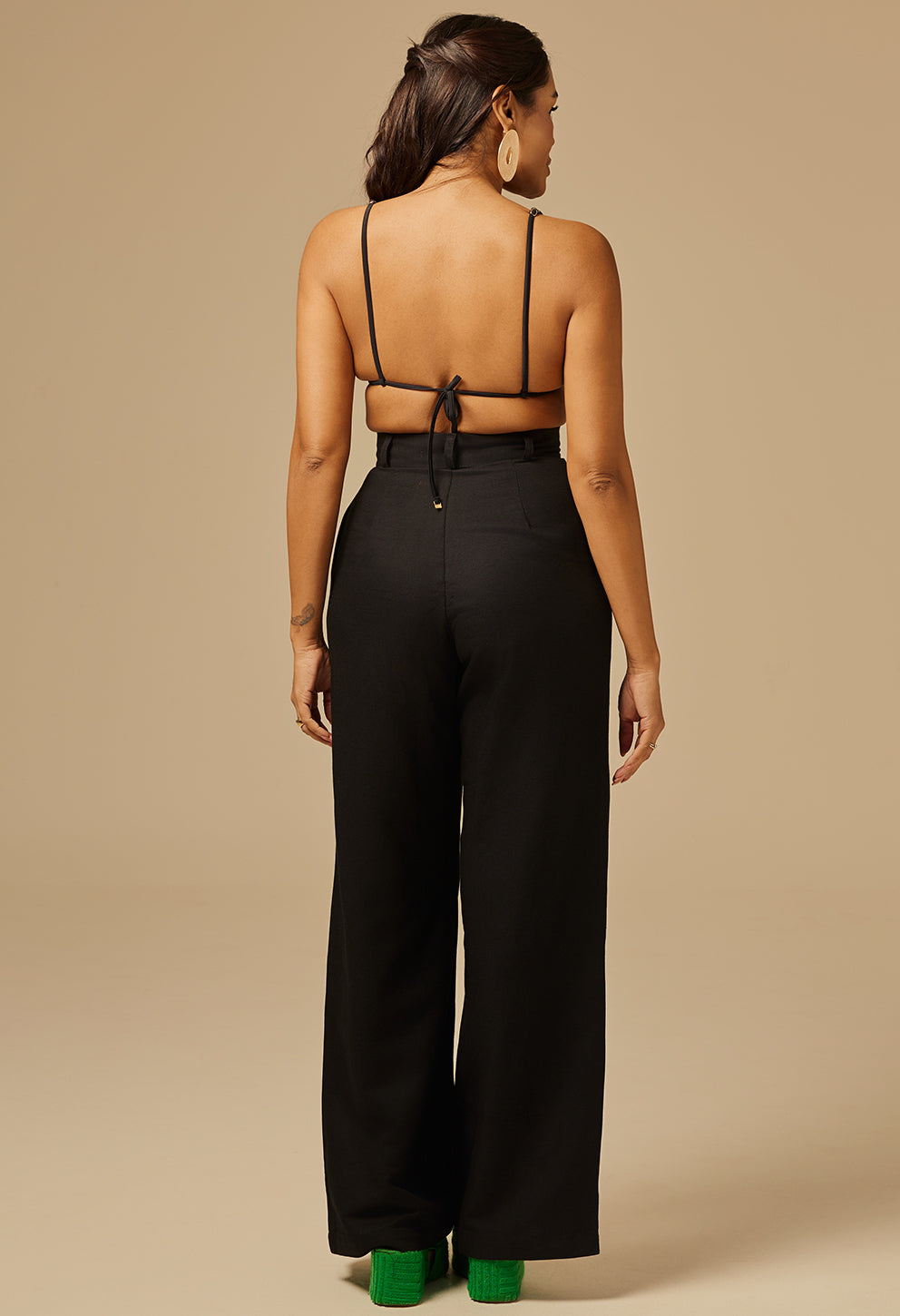 Calça Pantalona Social MN Preto