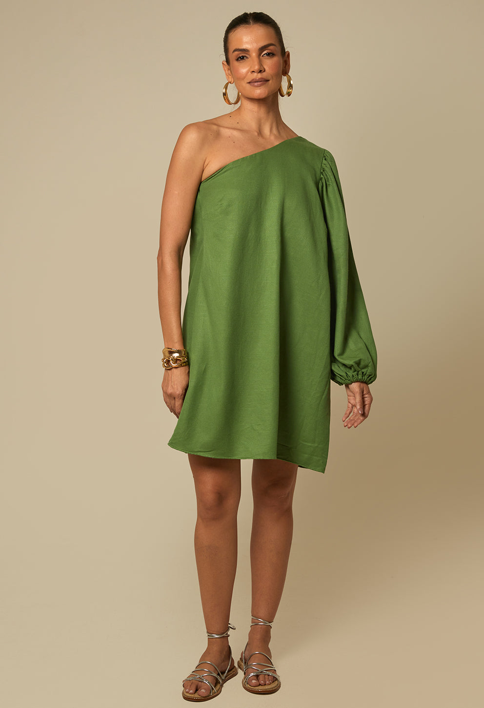 Vestido Julia Pistache
