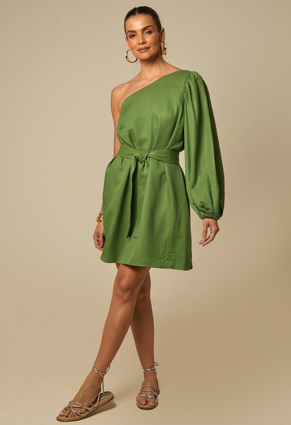 Vestido Julia Pistache
