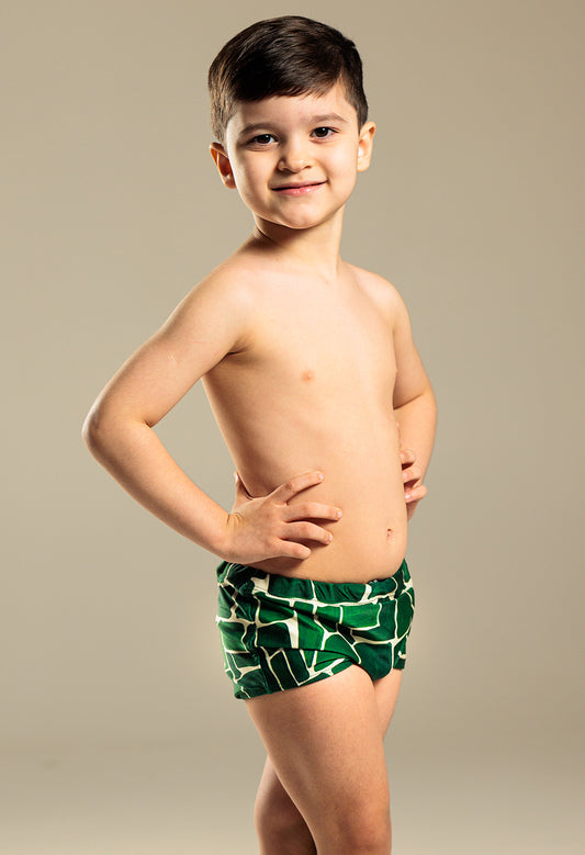 Sunga Short Infantil Mosaico
