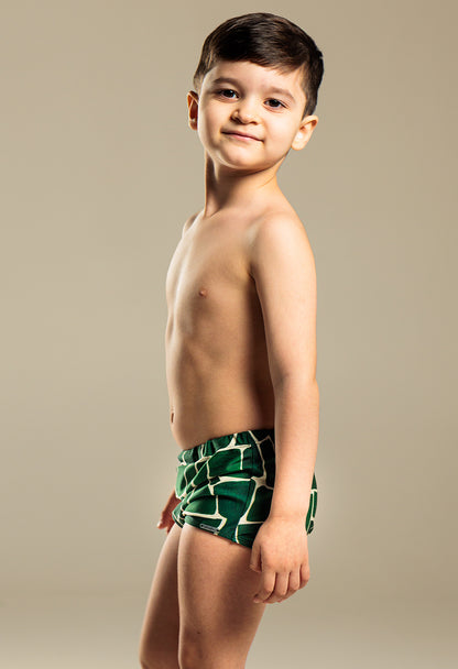Sunga Short Infantil Mosaico