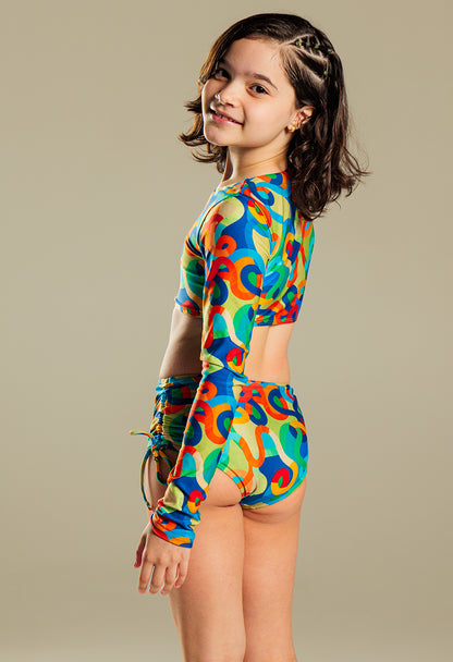 Biquíni Valentina Infantil Parque de Diversão