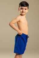 Bermuda Beach Elast Infantil Bic Blue