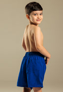 Bermuda Beach Elast Infantil Bic Blue