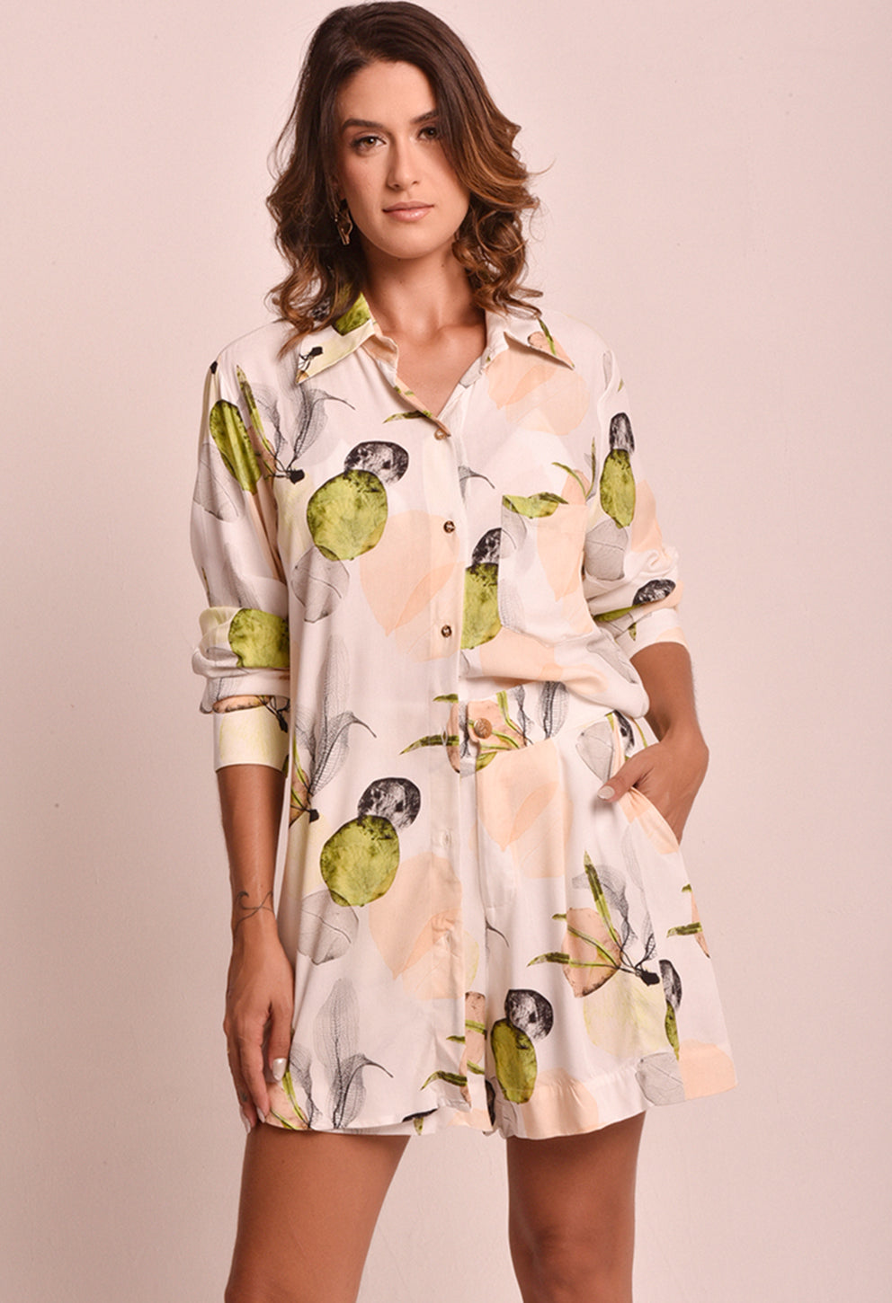 Camisão Costanza Champanhe