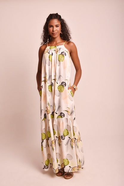 Vestido Lari Champanhe