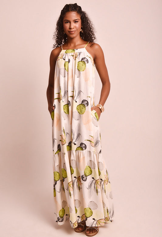 Vestido Lari Champanhe