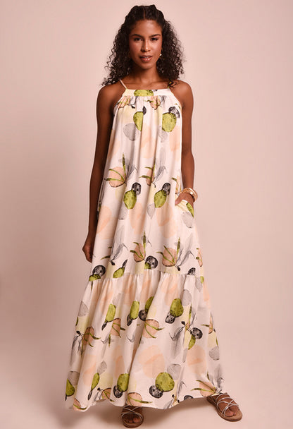 Vestido Lari Champanhe