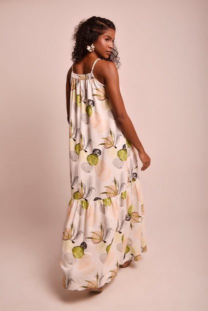 Vestido Lari Champanhe