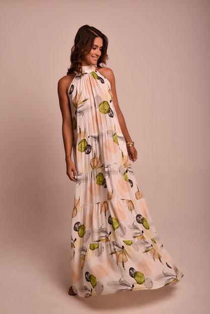 Vestido New Jasmin Champanhe