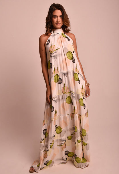 Vestido New Jasmin Champanhe