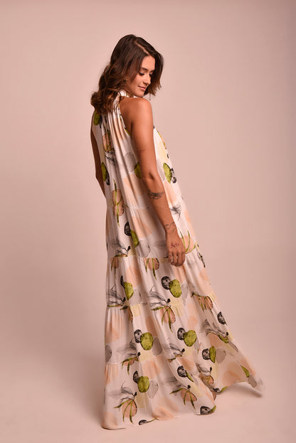 Vestido New Jasmin Champanhe