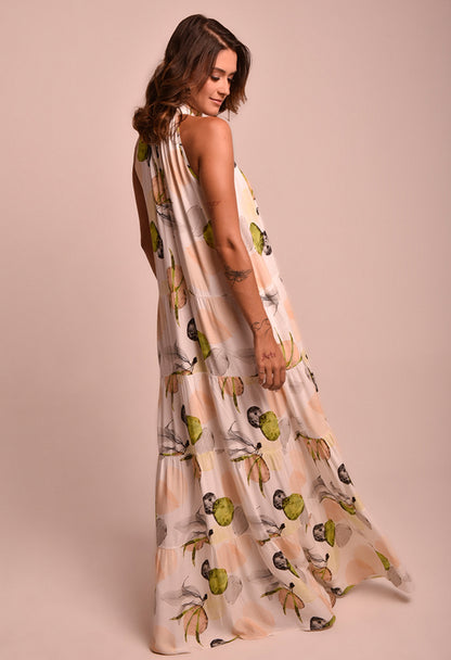 Vestido New Jasmin Champanhe