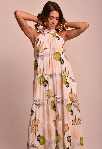 Vestido New Jasmin Champanhe