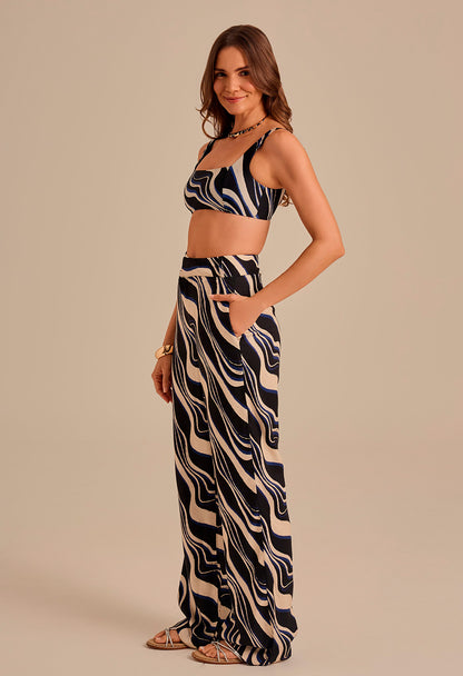 Calça Pantalona Positano Odara