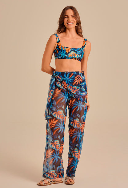 Calça Amarração Blues