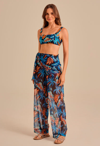 Calça Amarração Blues