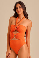 Body Noeli Com Argola Doce Tangerina