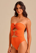 Body Noeli Com Argola Doce Tangerina