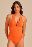 Body Frente Única Com Avi Doce Tangerina