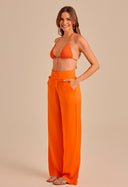 Calça Pantalona Lorena Doce Tangerina