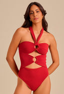 Body Noeli Com Argola Cereja