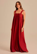Vestido Carolina Cereja