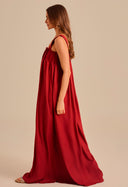 Vestido Carolina Cereja