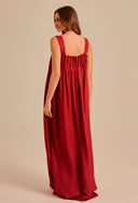 Vestido Carolina Cereja