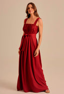 Vestido Carolina Cereja