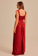 Vestido Carolina Cereja