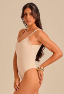 Body Classic Com Crochê Concha Mar