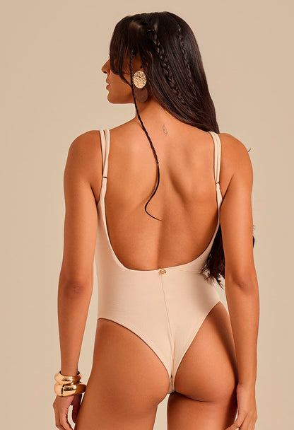 Body Classic Com Crochê Concha Mar