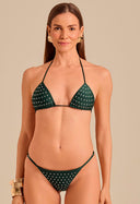 Calcinha Semi Fio Star Fix Verde FAF