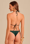 Calcinha Semi Fio Star Fix Verde FAF