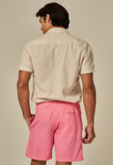 Bermuda Casual Linho Pink dream