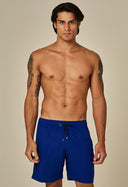 Bermuda Casual Linho Bic Blue