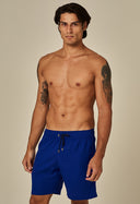 Bermuda Casual Linho Bic Blue