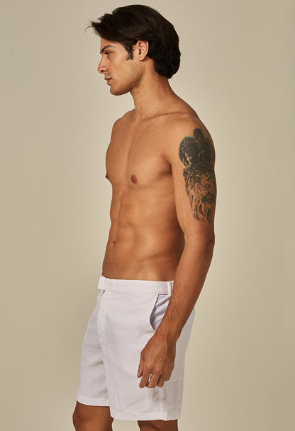 Bermuda Alfaiataria Branco