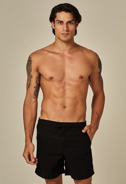 Bermuda Alfaiataria Preto