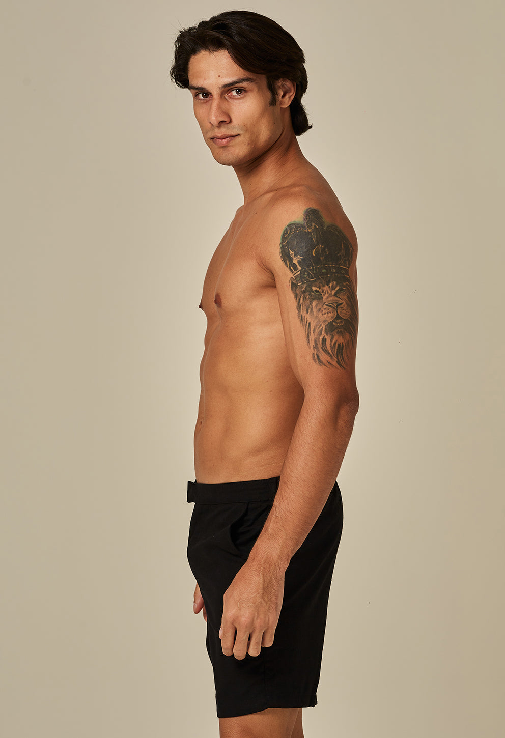 Bermuda Alfaiataria Preto