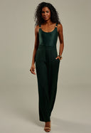 Calça Pantalona Thabata Mlv Verde FAF