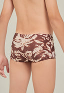 Sunga Short Infantil Raízes Marrom