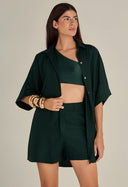 Camisão Lúcia Tny Verde FAF