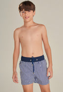 Bermuda Casual Náutica Infantil Azul/Marinho