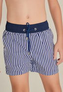Bermuda Casual Náutica Infantil Azul/Marinho